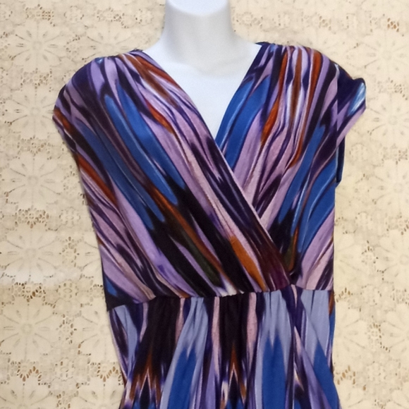 Anthropology- Donna Morgan Striped Dress👗 - Picture 10 of 14